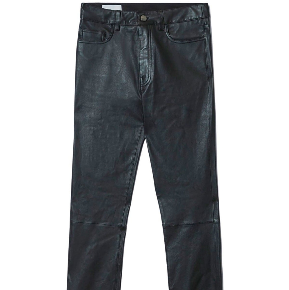 BALDWIN Ultra High Rise Skinny Leather Pants